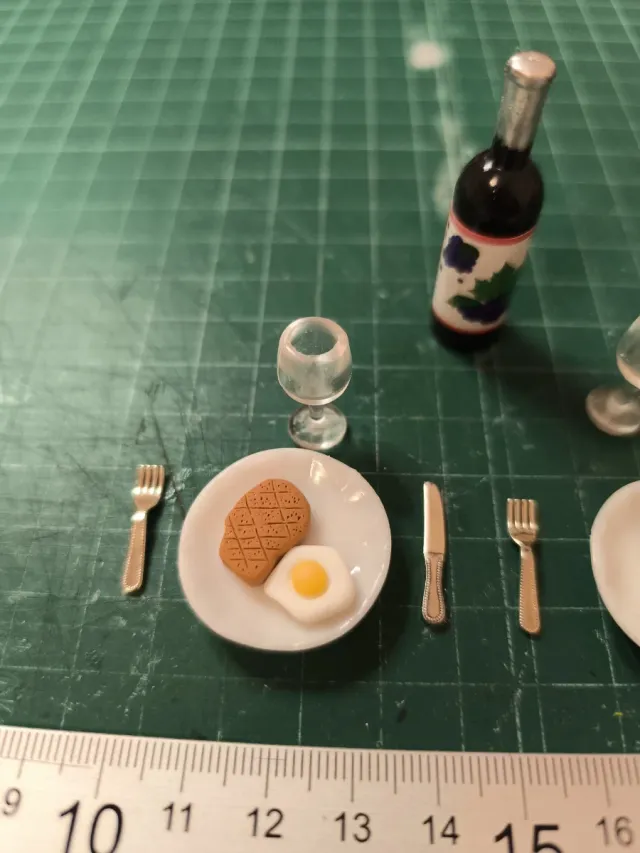 Accesorios casa muñecas: comida y bebida