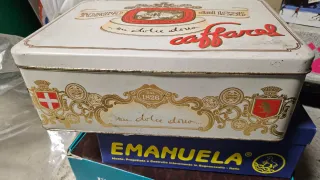 Scatola Latta Caffarel Torino dal 1826