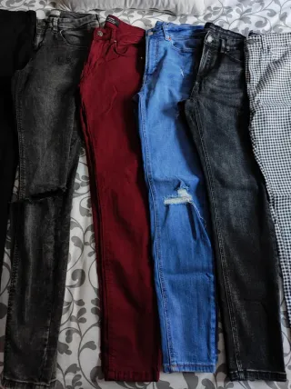 OFERTA! 10 pantalones chica, talla 34-36