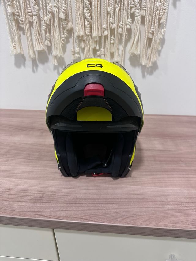 Casco Schuberth C4 Legacy Amarillo + Intercomunica