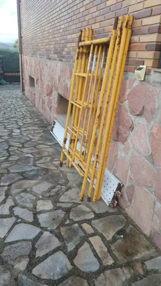 Andamio 1m: 10 barras + 4 bases