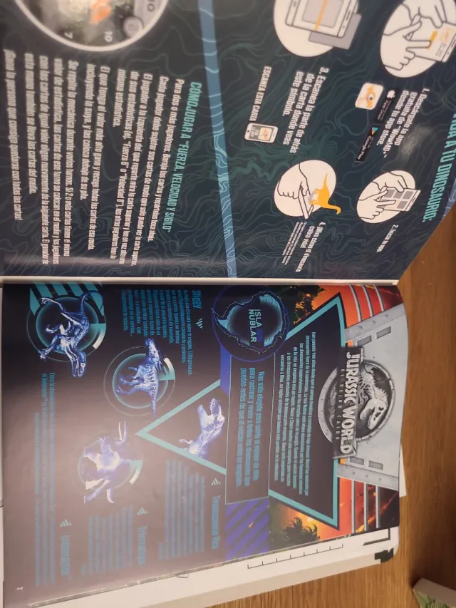 Álbum Jurásico Park Día y Maquetas