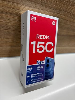 Xiaomi Redmi 15C 128GB 4G Negro Nuevo con precinto