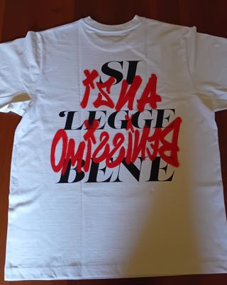 2x Magliette Wudy AIA con logo e frasi simpatiche