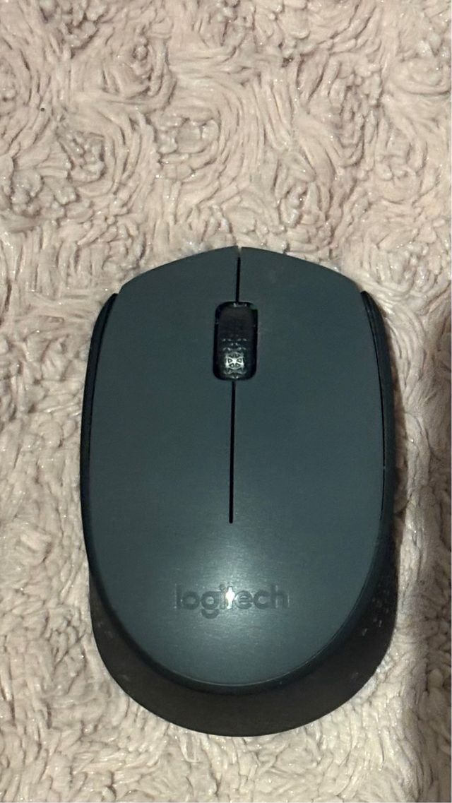 Ratón inalámbrico Logitech gris y negro