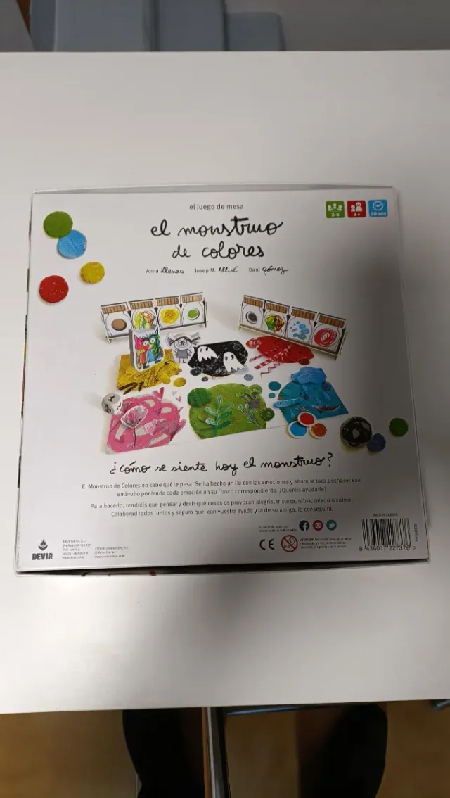 El Monstruo de Colores - Juego de Mesa