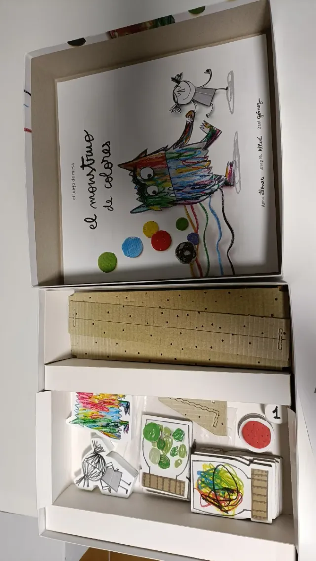 El Monstruo de Colores - Juego de Mesa