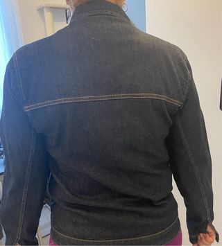 Chaqueta vaquera azul y gris