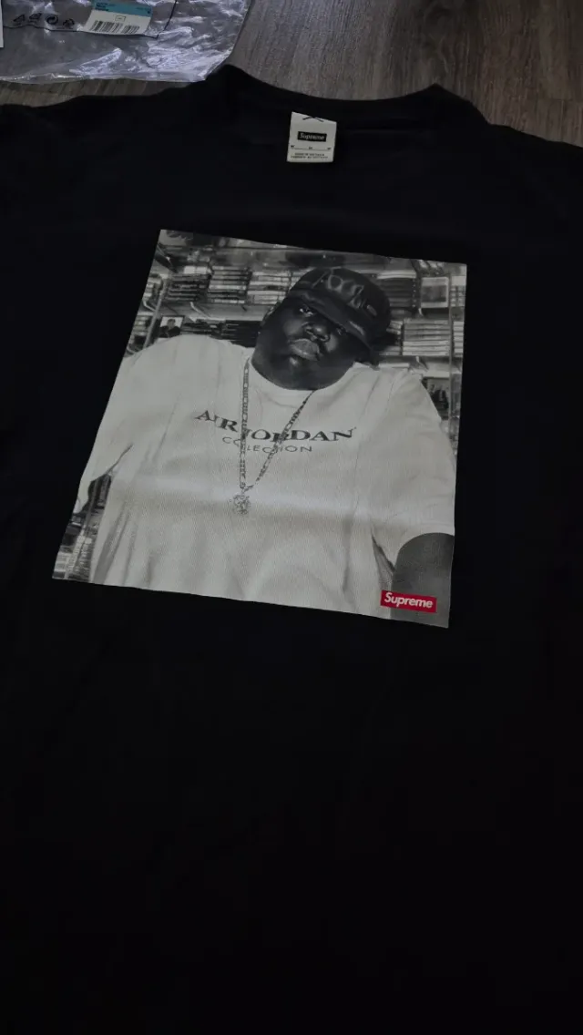 Camiseta Supreme Air Jordan Notorious B.I.G.
