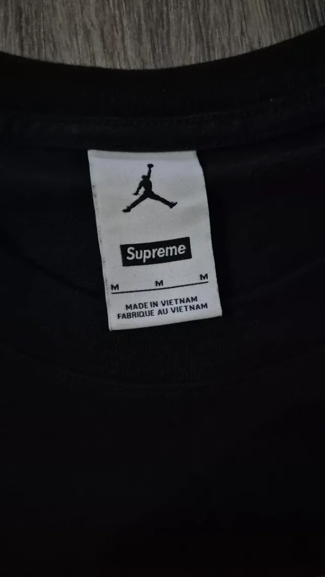 Camiseta Supreme Air Jordan Notorious B.I.G.