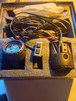 Luces LED Moto Antiniebla y Largo Alcance