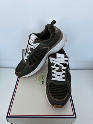 Zapatillas El Ganso Piel Talla 43 Nuevas