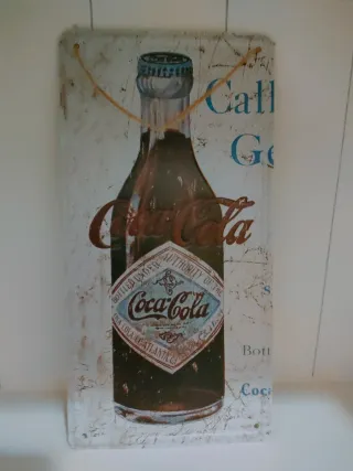 Quadri Insegna Coca Cola in metallo