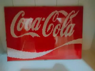 Quadri Insegna Coca Cola in metallo