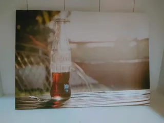 Quadri Insegna Coca Cola in metallo