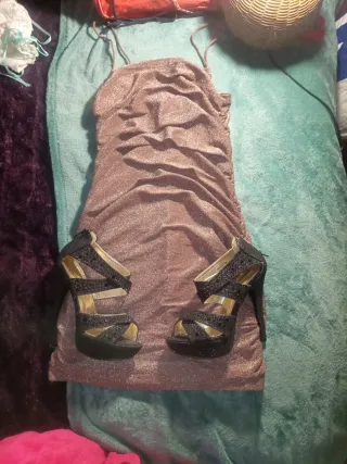 Vestido fiesta chica talla S