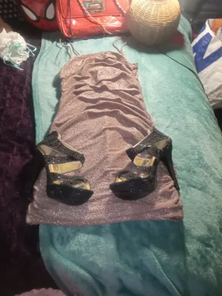 Vestido fiesta chica talla S