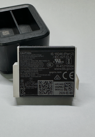 Batteria GoPro + Caricabatterie Dual GP12/11/10/9