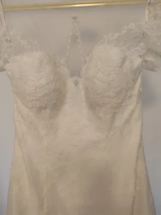 Vestido de Novia T.40 Blanco