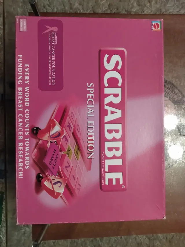 Scrabble Special Edition Breast Cancer