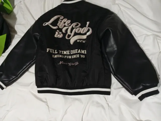 Chaqueta bomber Lefties negra