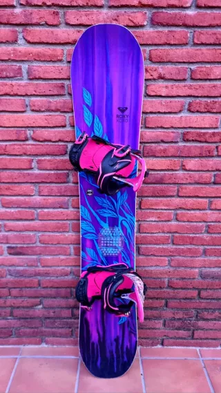 Tabla Snow Roxy Xoxo + Fijaciones Roxi Rome