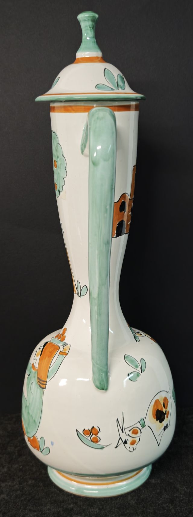 Grande brocca Vietri – Versatoio Firmato