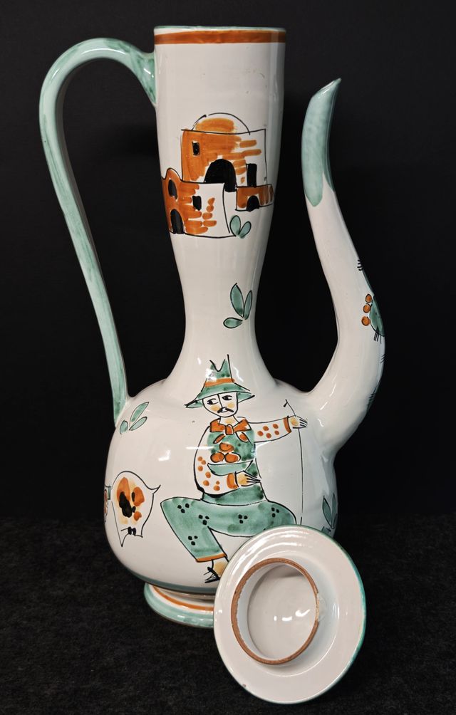 Grande brocca Vietri – Versatoio Firmato