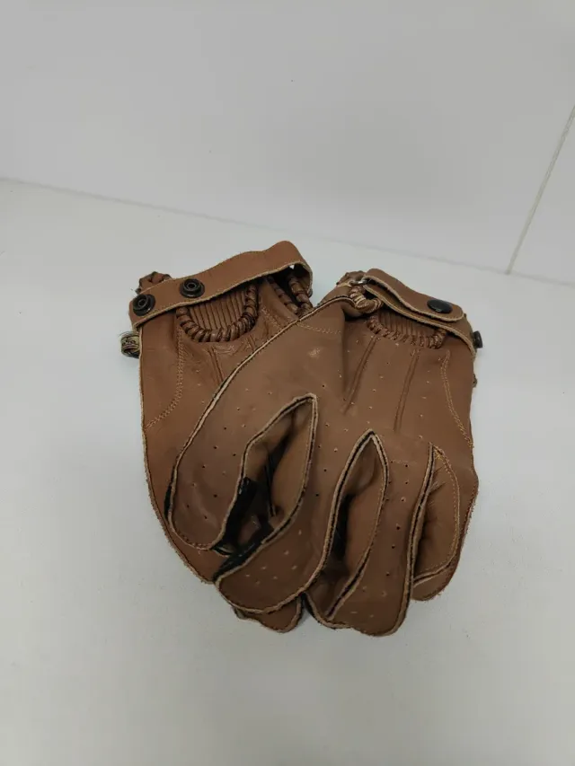 Guantes de moto BY CITY Marrones