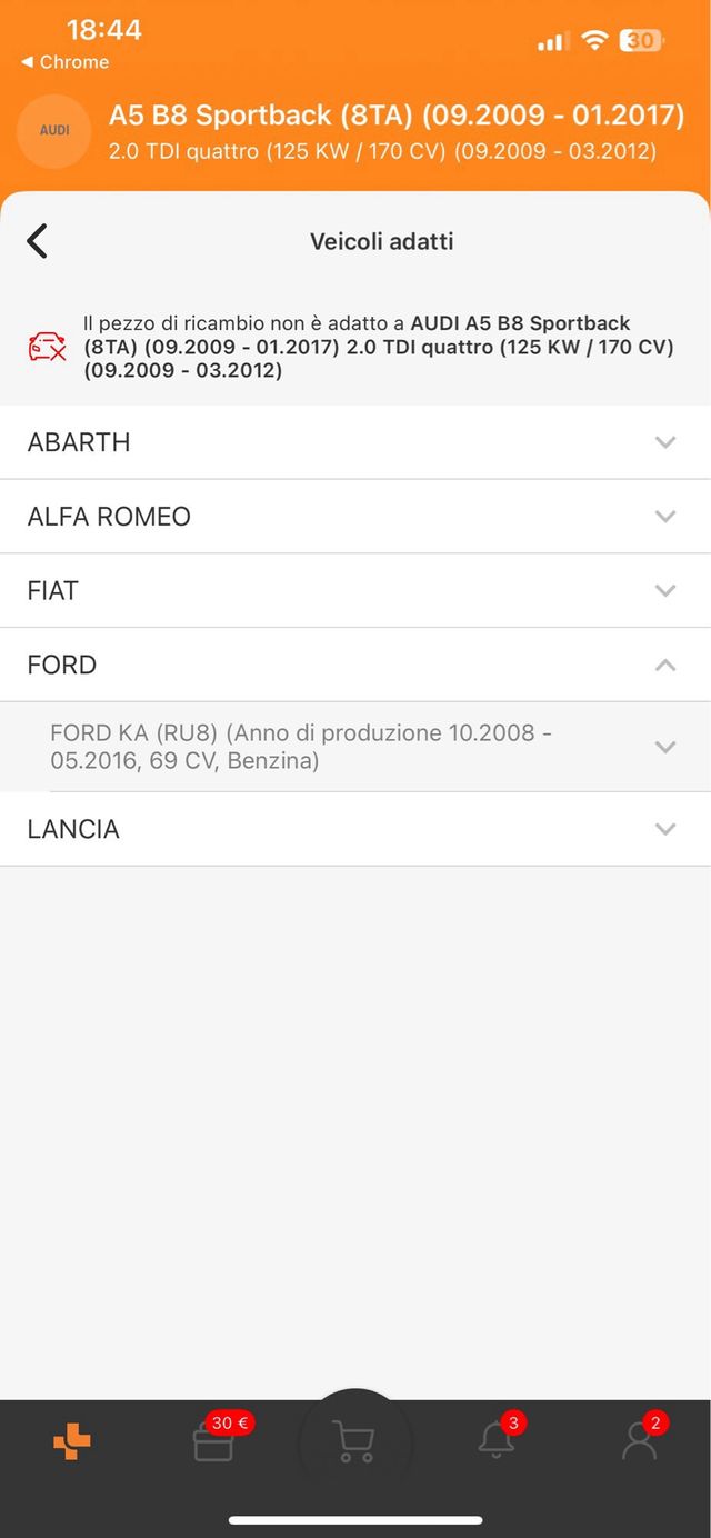 Dischi freno Fiat Abarth Lancia Ford