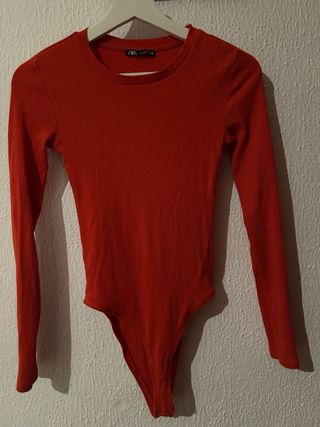 Body Zara manga larga Talla S
