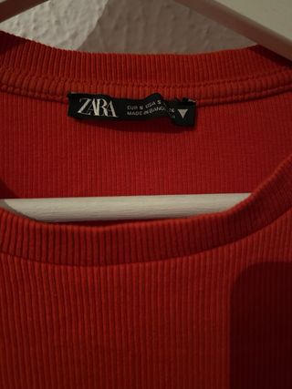 Body Zara manga larga Talla S