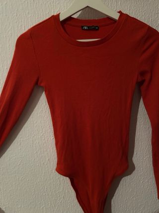 Body Zara manga larga Talla S