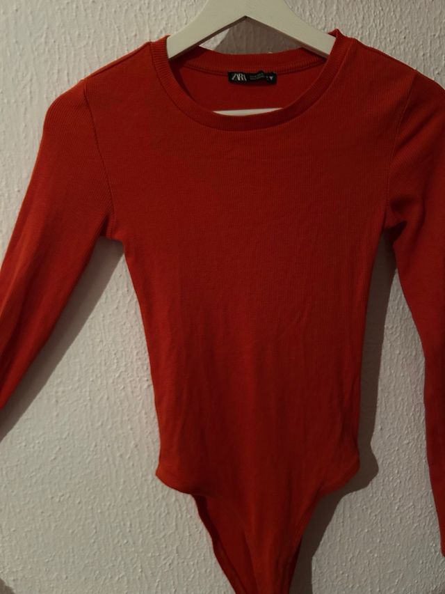 Body Zara manga larga Talla S