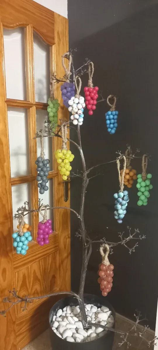 Racimo de uvas glicerina