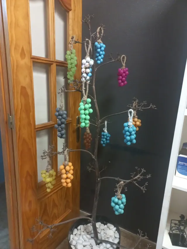 Racimo de uvas glicerina