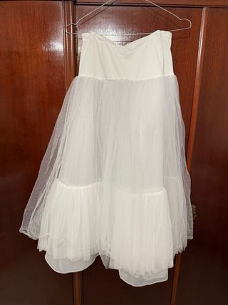 Vestido comunión palabra de honor T.120