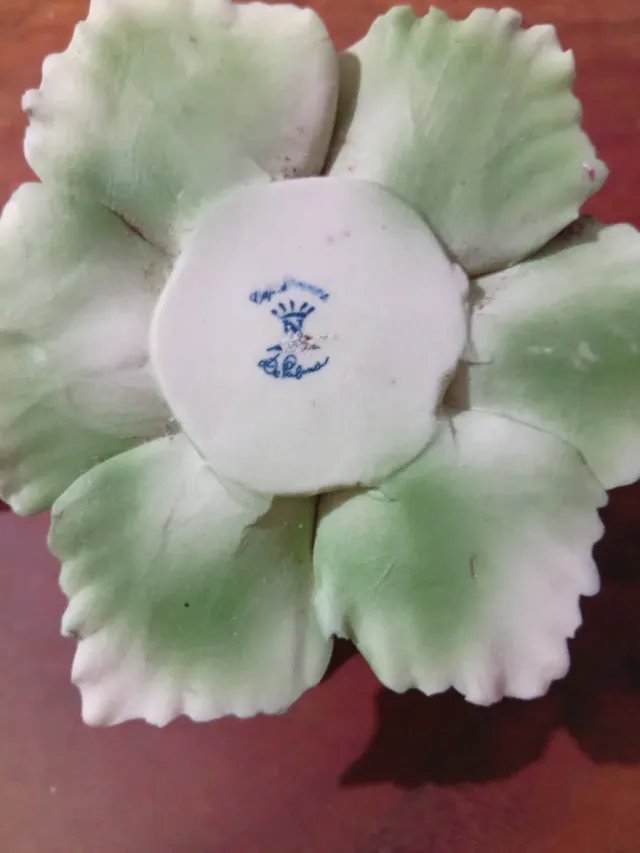 2 Rosas Porcelana Capodimonte