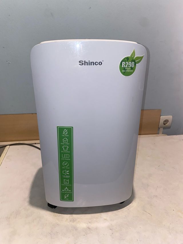 Deshumidificador Shinco R290 Eco Friendly