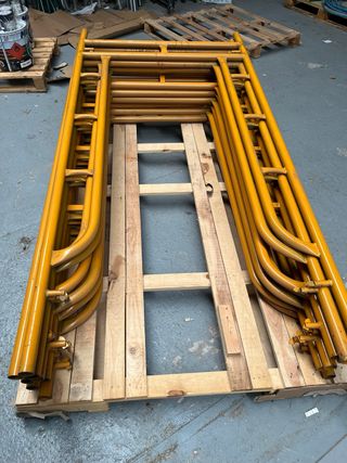 Lote Marcos Andamio Pórtico Paso 2x1 (9 unidades)