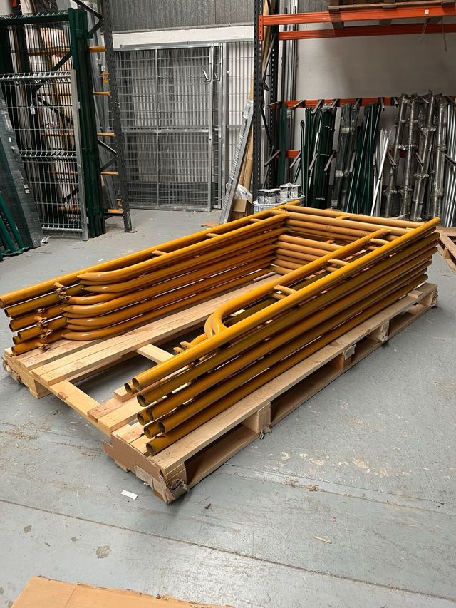 Lote Marcos Andamio Pórtico Paso 2x1 (9 unidades)