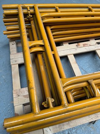 Lote Marcos Andamio Pórtico Paso 2x1 (9 unidades)