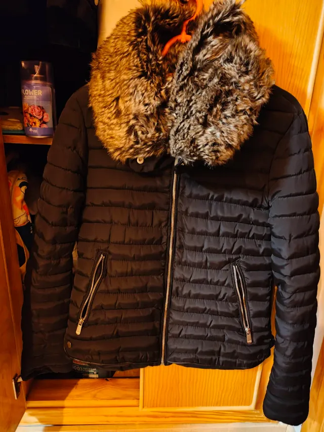 Chaqueta de pull&bear negra