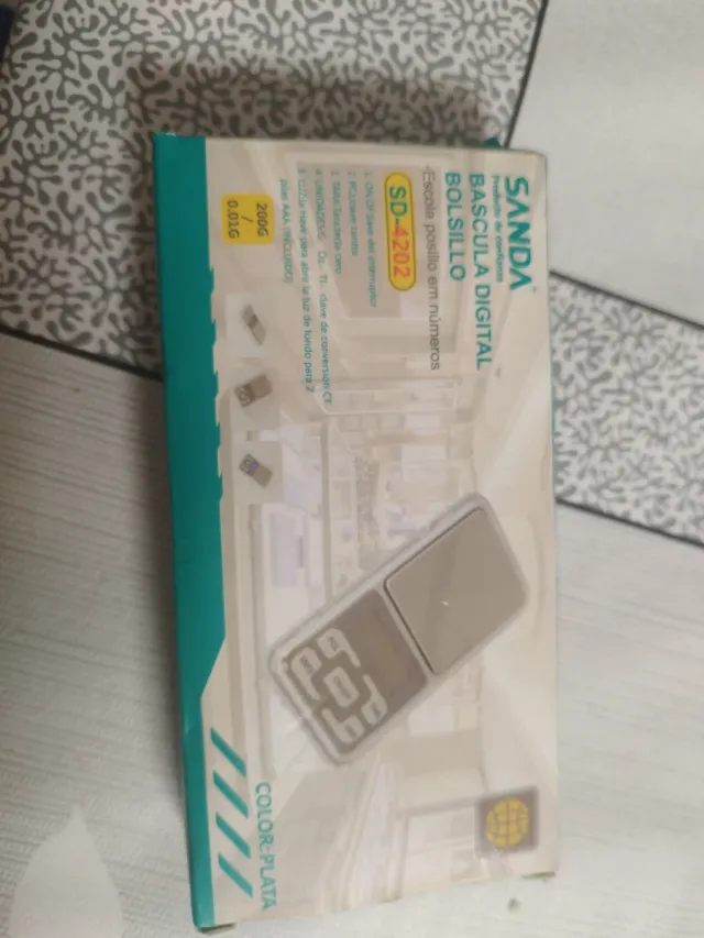 Báscula Digital Sanda