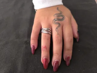 Anillo Plata Ajustable Diseño Trenzado