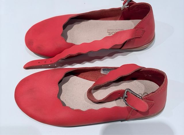 Bailarinas Conguitos Talla 29 Naranjas