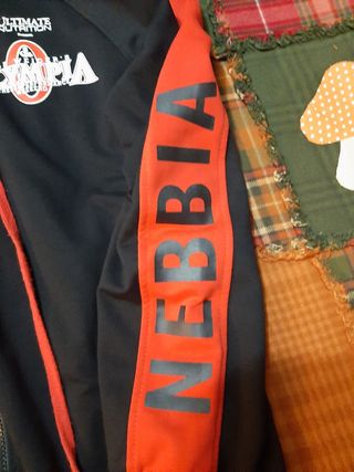 Sudadera Mr. Olympia Negra y Roja