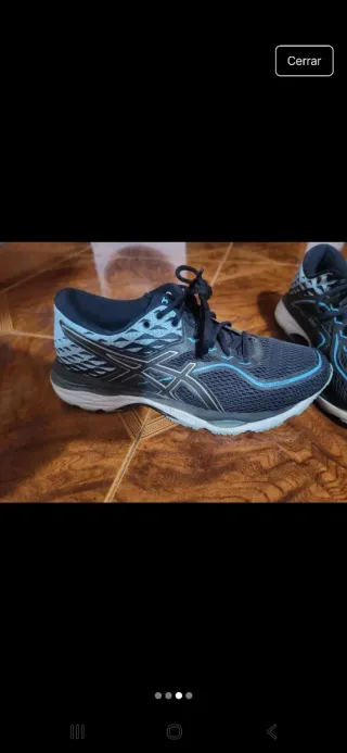 Zapatillas Nike Negras y Azules