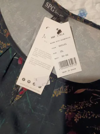 Blusón estampado SPG sin estrenar Talla XL 50-52