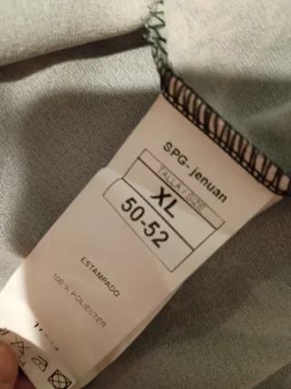 Blusón estampado SPG sin estrenar Talla XL 50-52